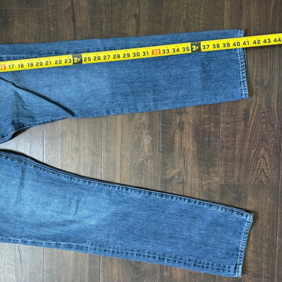 J.Crew The Driggs Mens Sz 32 x 32 Blue Jeans, Denim‎ 100% Cotton Western Slim - Picture 7 of 8